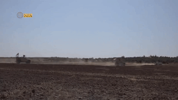 US Armored Vehicles Head Toward Kobani