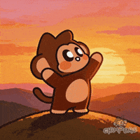 Sleepy Good Morning GIF by Chimpers