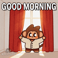 Sleepy Good Morning GIF by Chimpers