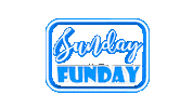 Happy Sunday Text Sticker by OpticalArtInc.