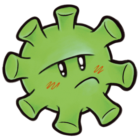 RaquelFSaez giphyupload monster covid covid19 Sticker