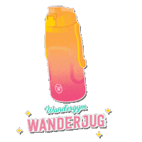 Go Green Water Bottle Sticker by Wandergym