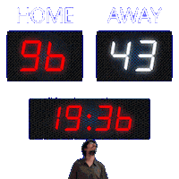 43 Away Sticker