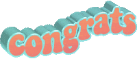 congratulations congrats Sticker