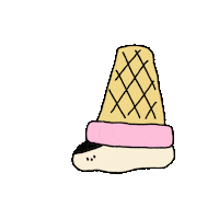 Dessert Melting Sticker