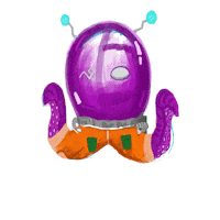 Octopus Sticker