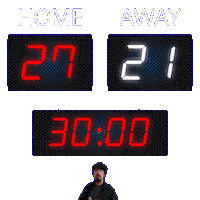 21 Away Sticker