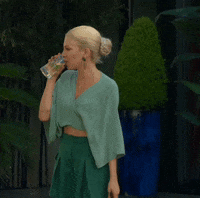 Didem Drinking GIF