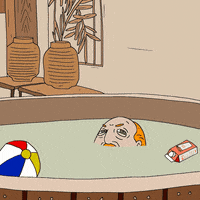 Aanenmatig animatie tekenfilm grappig geduld GIF