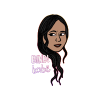 Happy Girl Sticker