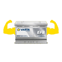 Power Swag Sticker by VARTA Automotive