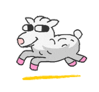 Sheep Lamb Sticker by yavuz ozturk