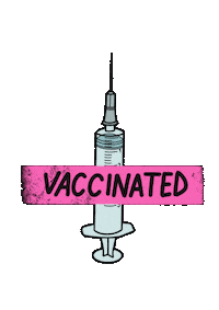 Shot Vaccine Sticker