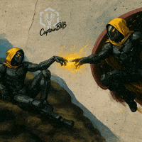 Art Mascot GIF by CaptainBNB