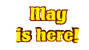 May Is Here Sticker by OpticalArtInc.