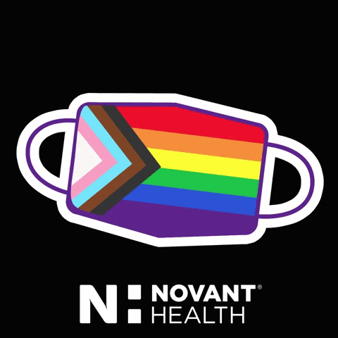 Love Is Love Rainbow GIF by Novant Health
