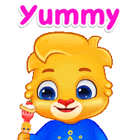 Hungry Good Food Sticker by Lucas and Friends by RV AppStudios