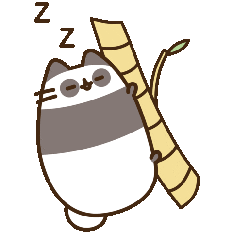 Sleepy Cat Sticker by Pusheen