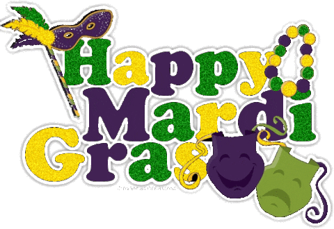 Mardi Gras Web Sticker