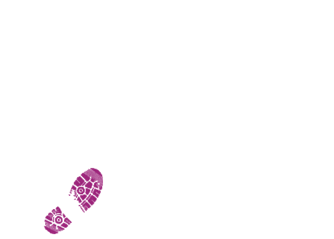 walking walk Sticker by Dressember Foundation