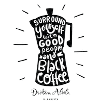 Germany Quote Sticker by Dritan Alsela Coffee