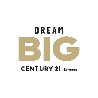 Dream Big Century 21 Sticker by C21 Scheetz