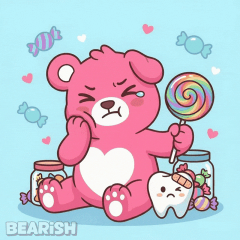 Sad Teddy Bear GIF by BEARISH