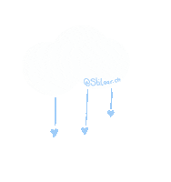 Rain Love Sticker by Stilaar