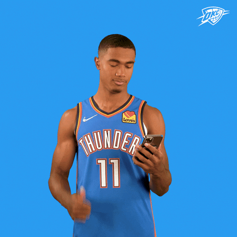 Oklahoma City Thumbs Up GIF by OKC Thunder