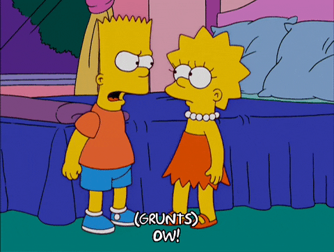 Hurting Lisa Simpson GIF by The Simpsons