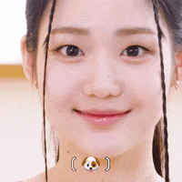 K-Pop Smile GIF