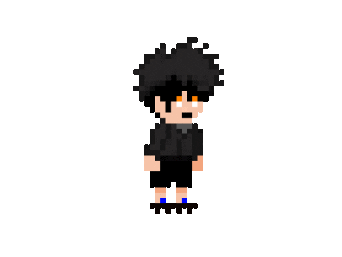 8-Bit Run Sticker