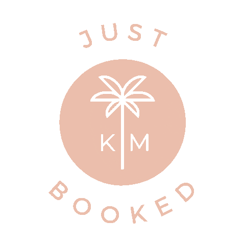 KMtrvlDesigns travel honeymoon booked justbooked Sticker