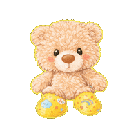 Teddy Bear Love Sticker