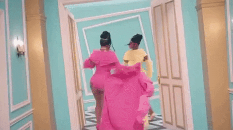 Cardi B Running GIF by Latina Made Not Maid