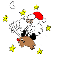 Santa Claus Christmas Sticker by Originals
