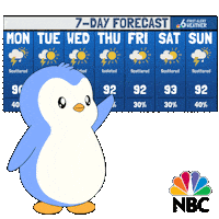 Climate Change Summer Sticker by Pudgy Penguins