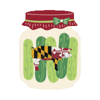 Maryland Flag Sticker by ChadsBBQ