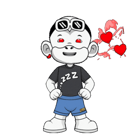 Good Night Zzz Sticker by Zhot