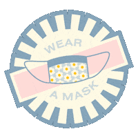 Wear A Mask Sticker