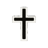 Cross Embroidery Sticker by Customnumbered