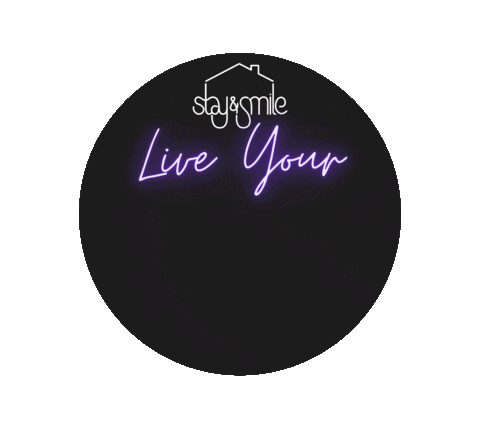 stayandsmile giphyupload happy smile home Sticker