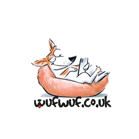 Dog Sticker by wufwuf