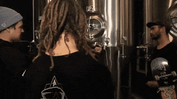 blackplaguebrewing craft beer brewery beer cans beer pour GIF