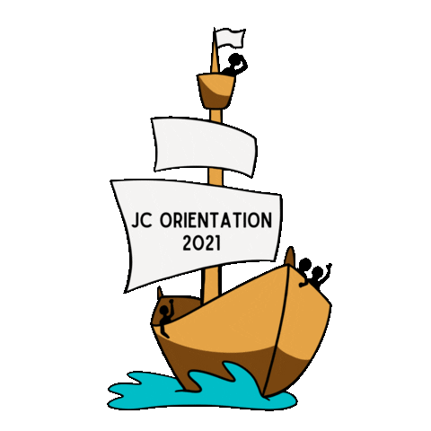 Sailing Ship Sticker by RVHS JC Orientation