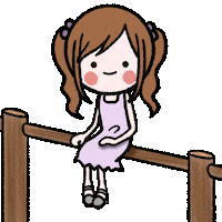 Happy Girl Sticker