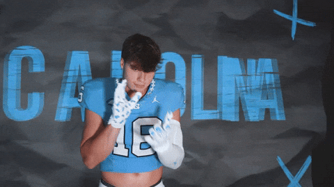 Excited University Of North Carolina GIF by UNC Tar Heels