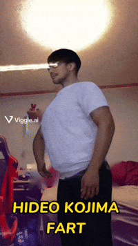 Hideo Kojima Metalgear GIF