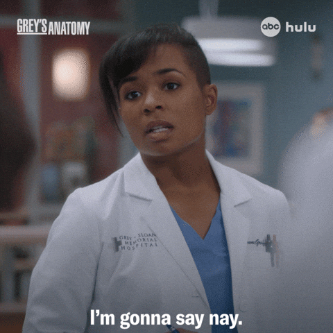 Greys Anatomy No GIF by ABC Network