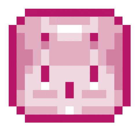 Pixel 90S Sticker by Pixibit ■ Ritratti grigliati